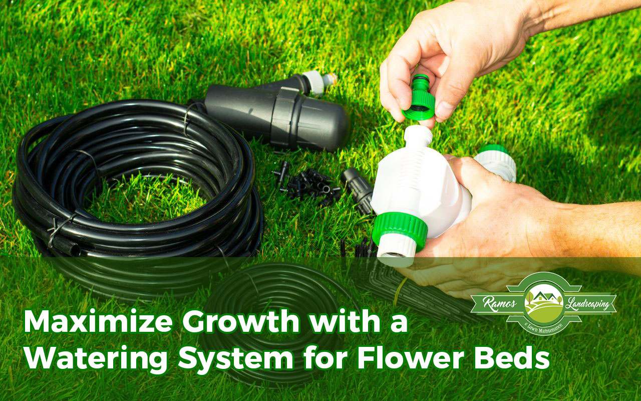 Watering System for Flower Beds.